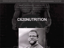 Tablet Screenshot of c620nutrition.com